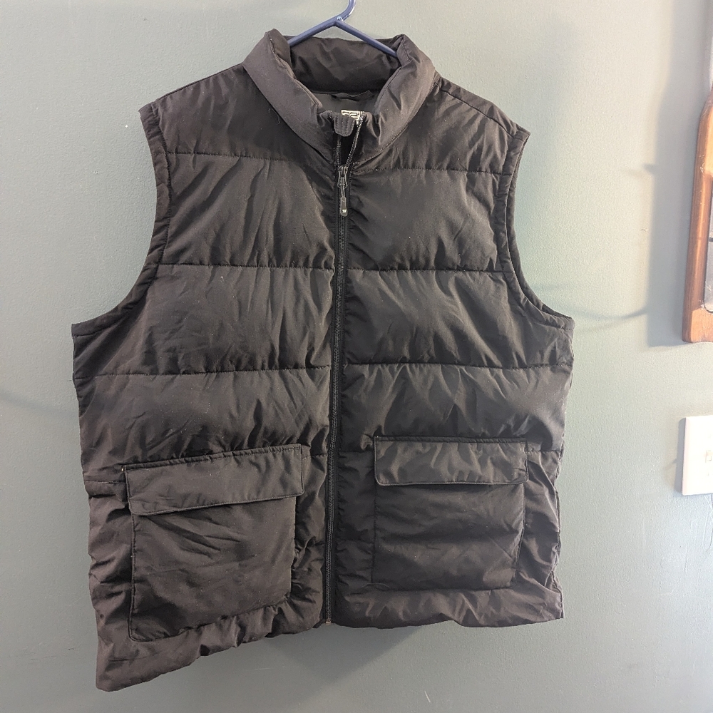 32 Degrees Men's Black Puffer Vest Size XL EUC
